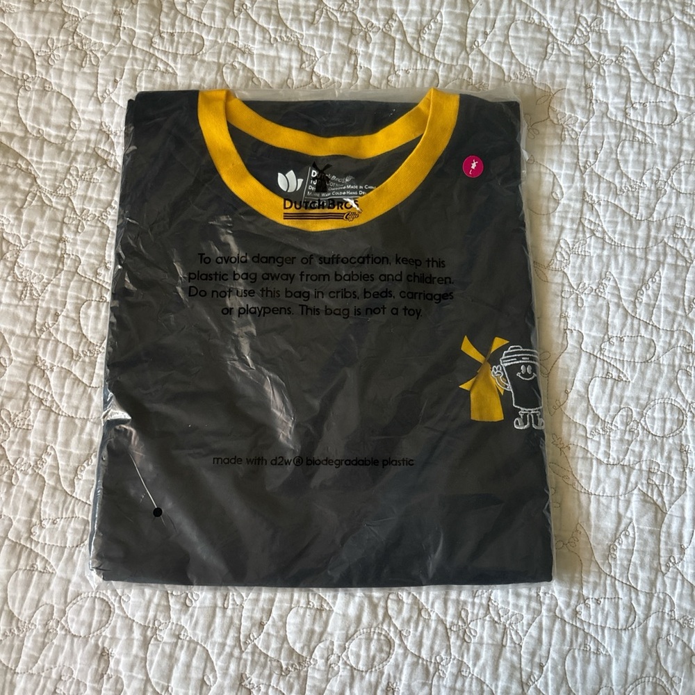 Dutch Bros Black and Yellow T-Shirt